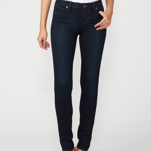 Paige Cassie Skyline Skinny Size 27 Mid Rise Dark Wash  Jeans - Picture 4 of 11